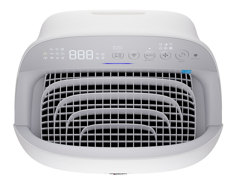 Purificateur d’air intelligent Sharp avec PlasmaclusterMD et humidificateur intégré - KCP110CW