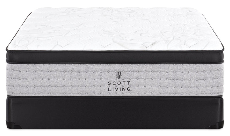 Ensemble matelas à Euro-plateau Moyen Berwick de Scott Living pour lit double     