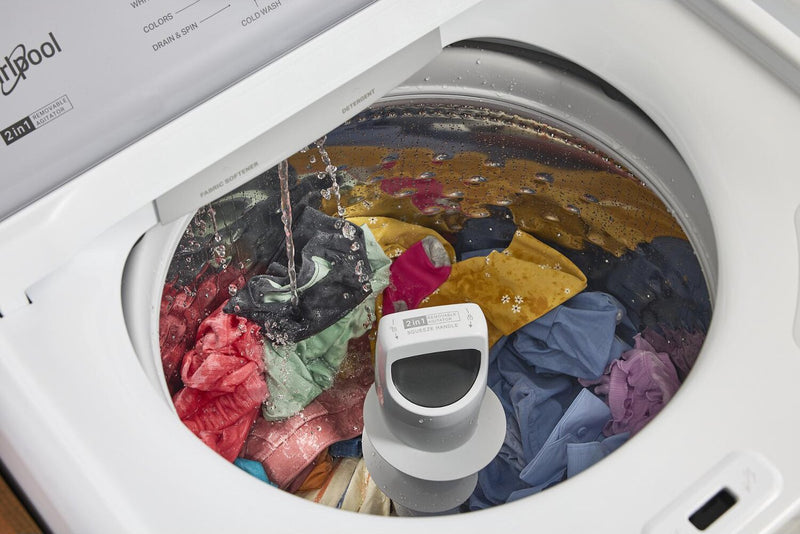 Laveuse Whirlpool à chargement par le haut de 4,8 pi3 avec agitateur amovible 2 en 1 - WTW4107SW 