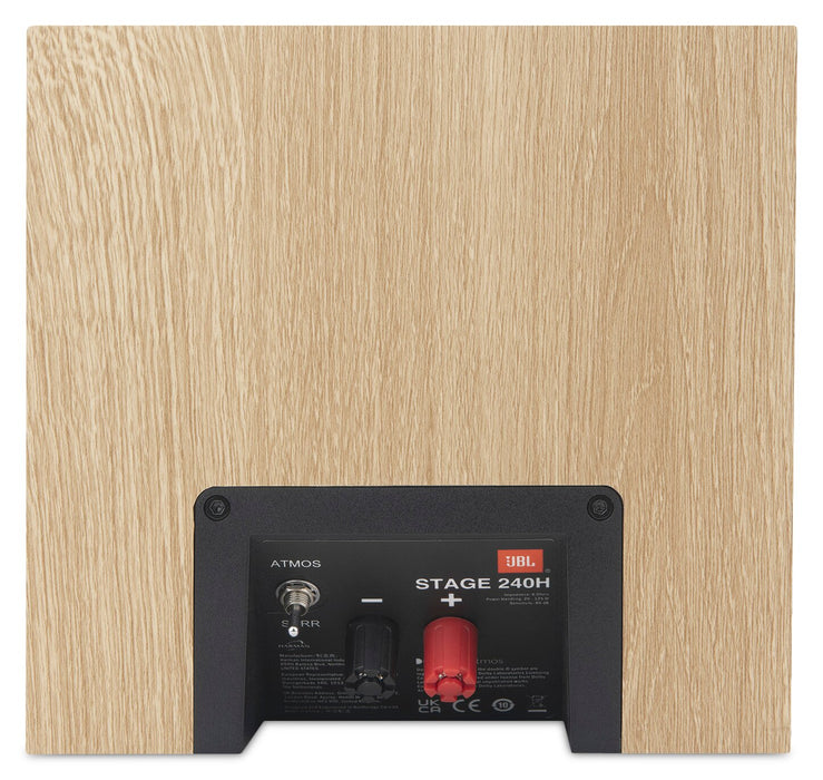 Paire de haut-parleurs JBL Stage 240H de 4,5 po avec son ambiophonique Dolby AtmosMD (JBL240HWHT)