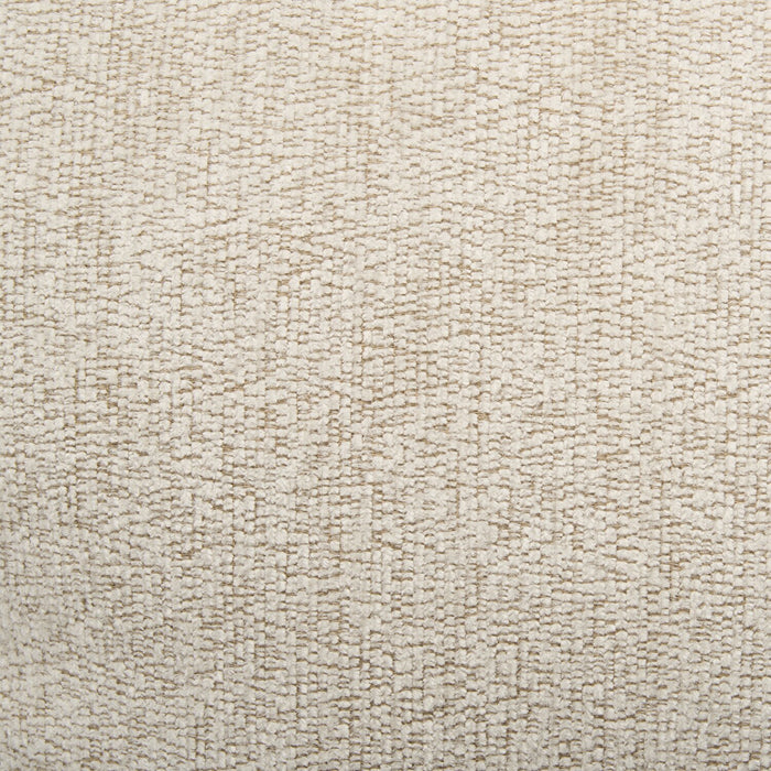 Fauteuil Lennox de 35 po fabriqué au Canada en tissu de chenille avec coussins réversibles et accoudoirs rectilignes - taupe