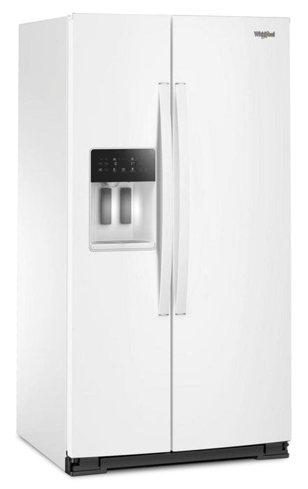 Réfrigérateur Whirlpool de 28,7 pi³ et de 36 po à compartiments juxtaposés - blanc - WRSF5536RW