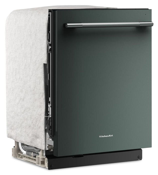 Lave-vaisselle KitchenAid de 24 po et de 44 dBA avec troisième panier 360° Max JetsMC - genièvre - KDTS724SJP