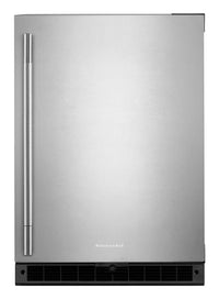 Réfrigérateur KitchenAid de 5 pi3 et de 24 po sous le comptoir - acier inoxydable - KURR124SSB