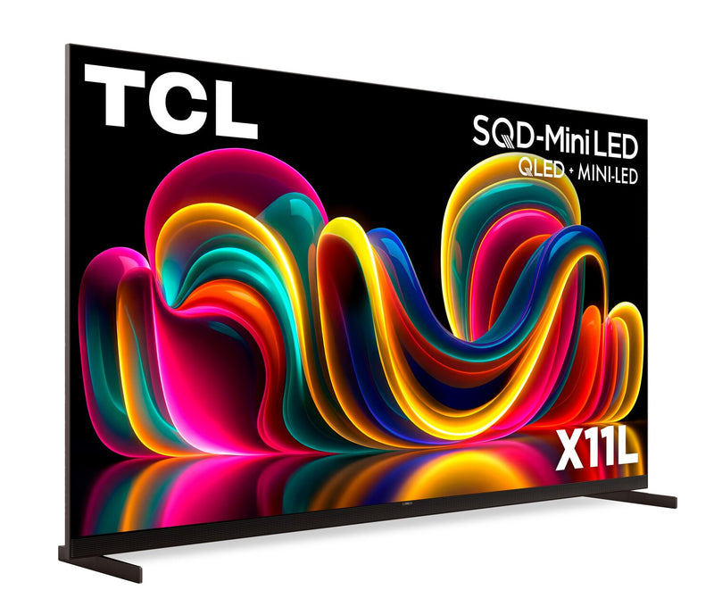 Téléviseur intelligent SQD Mini DEL TCL X11L 4K de 85 po avec Google TV (85X11L) - modèle 2026