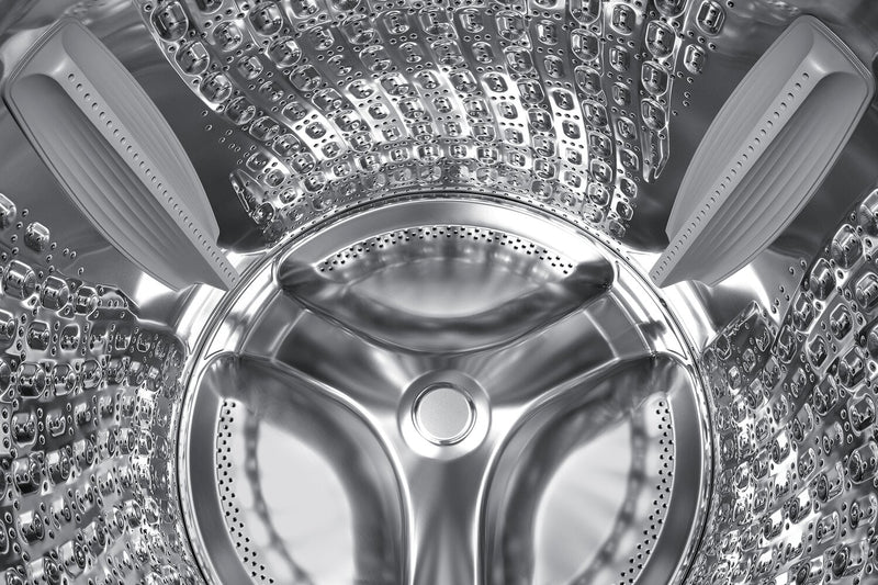 Laveuse Bespoke de Samsung à chargement frontal de 6,1 pi3 avec détecteur de tissu par IA - acier foncé - WF90F53ADSA5