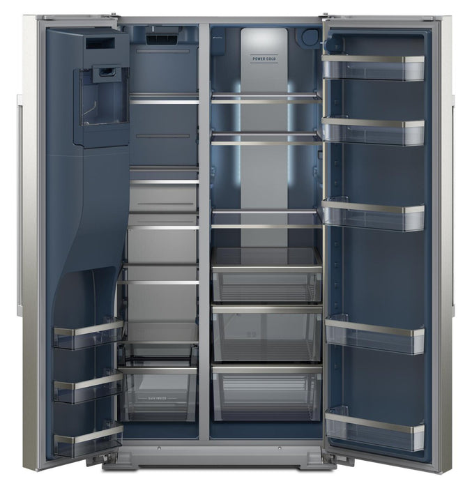 Réfrigérateur Maytag de 20,8 pi³ et de 36 po à compartiments juxtaposés - acier inoxydable résistant aux traces de doigts - MRSC6636RZ