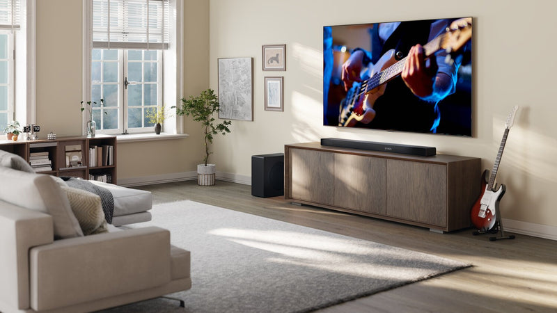 Barre de son de 440 W à 3.1.2 canaux HISENSE AX et caisson d’extrêmes graves sans fil (AX3120Q)