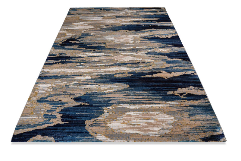 Carpette contemporaine Samantha multicolore - 5 pi 3 po x 7 pi 5 po 