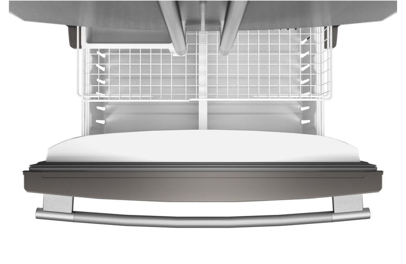 Réfrigérateur KitchenAid de 36 po et de 20 pi3 de profondeur comptoir à portes françaises - acier inoxydable PrintShieldMC - KRFC136SPS