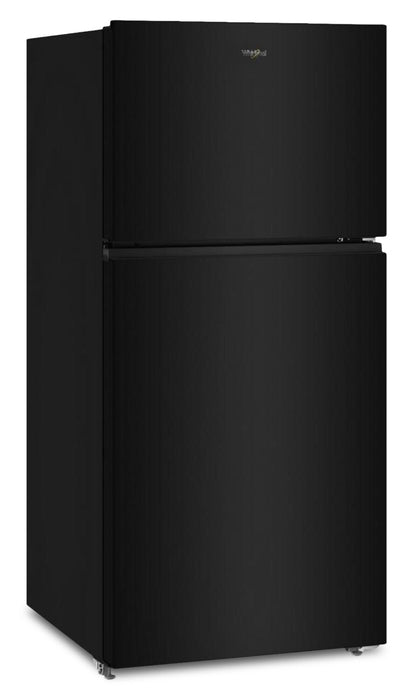 Réfrigérateur Whirlpool de 19 pi³ et de 29,5 po à congélateur supérieur - noir - WRTX5419SB