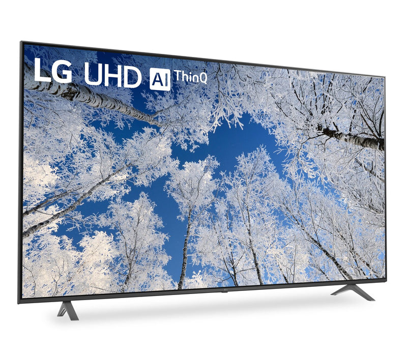 Téléviseur intelligent DEL LG UQ70720 UHD 4K de 86 po