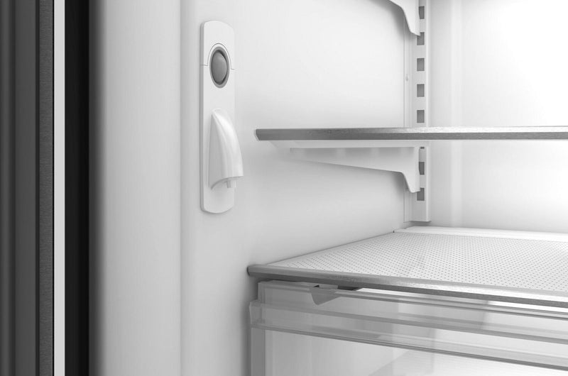 Réfrigérateur KitchenAid de 22 pi3 et de 33 po de profondeur standard à portes françaises - KRFF333SPS