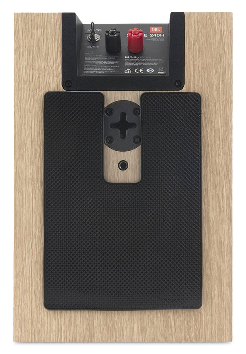 Paire de haut-parleurs JBL Stage 240H de 4,5 po avec son ambiophonique Dolby AtmosMD (JBL240HWHT)