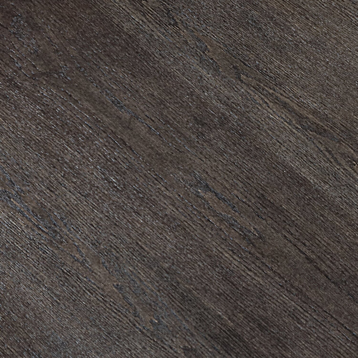 Table de salle à manger Zelda de 78 po à 96 po (L) avec base piédestal - brun espresso