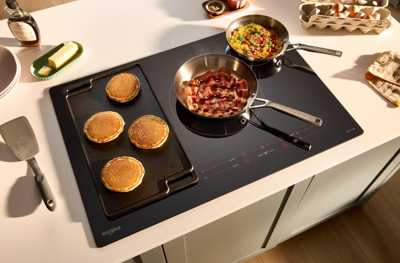 Surface de cuisson à induction Whirlpool de 30 po à 4 éléments - noire - WCIT7030SB