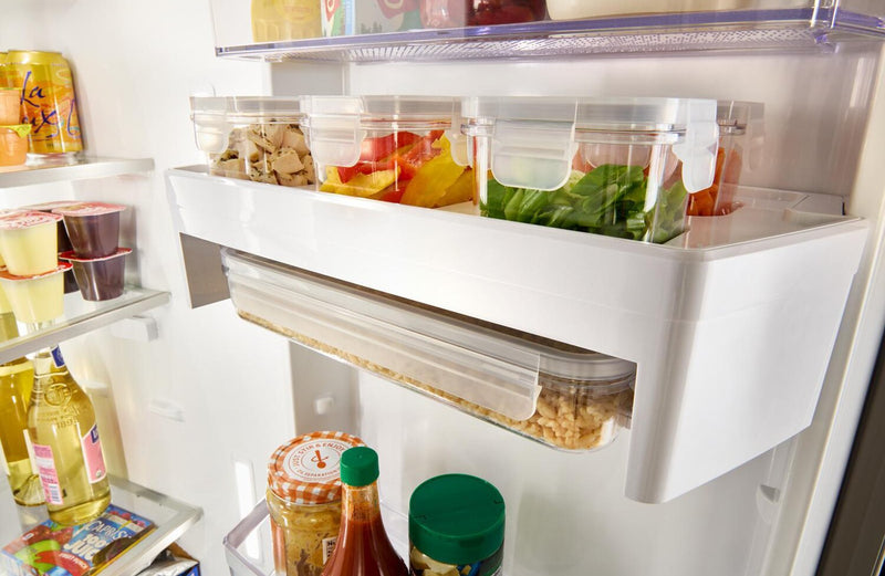 Réfrigérateur Whirlpool de 28,7 pi³ et de 36 po à compartiments juxtaposés - acier inoxydable résistant aux traces de doigts - WRSF5536RZ