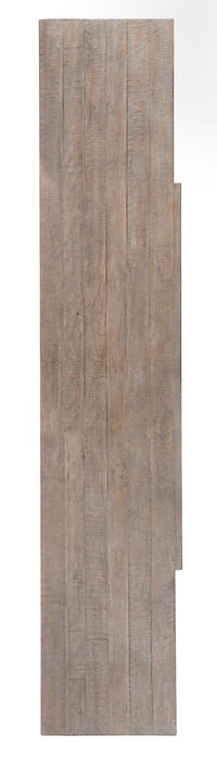 Meuble pour téléviseur traditionnel Wesley de 90 po avec rangement et système de gestion des câbles pour téléviseurs jusqu’à 95 po - gris tourterelle