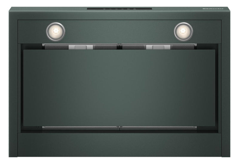 Hotte de cuisinière murale KitchenAid de 30 po de style auvent à 4 vitesses - genévrier - KVWC730SJP