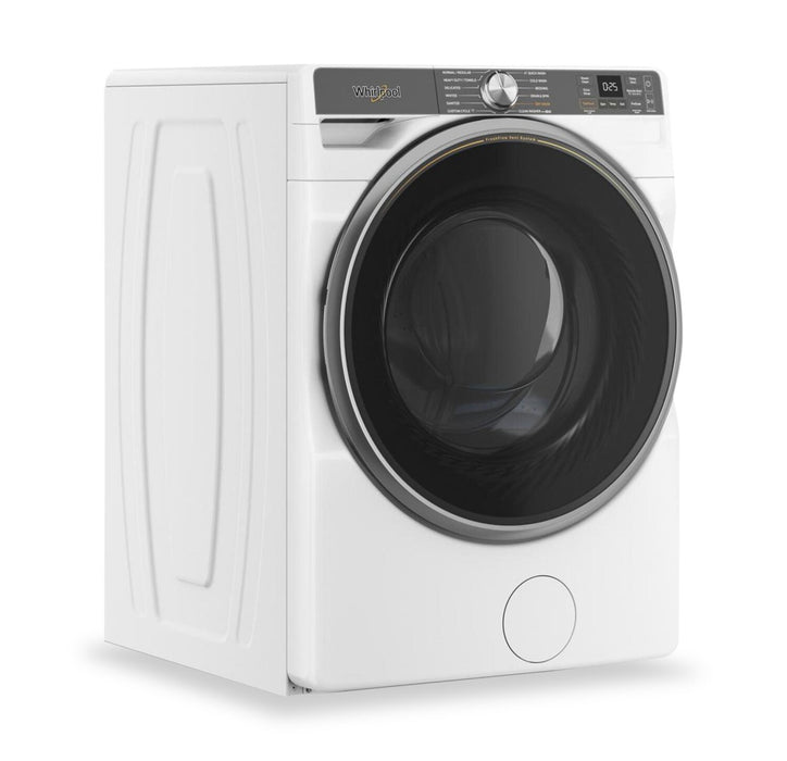 Laveuse Whirlpool à chargement frontal de 5,8 pi³ avec système de ventilation FreshFlowMC et lavage intelligent par IA - WFW6720RW