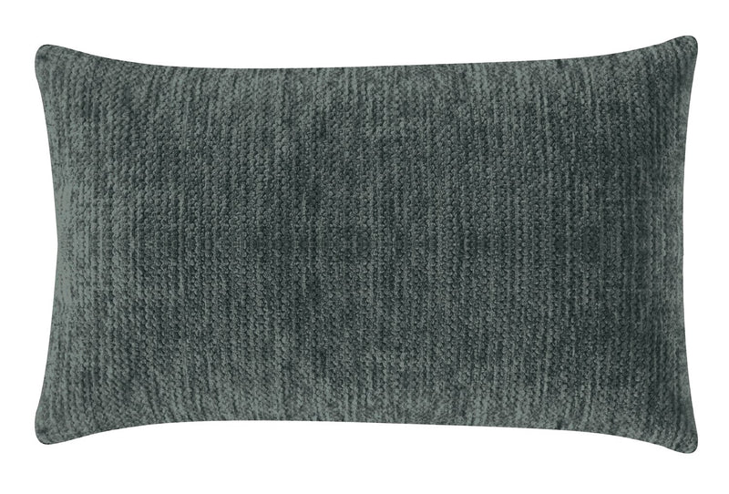 Sofa sectionnel modulaire Lounge 4 pièces en chenille avec pouf - gris 