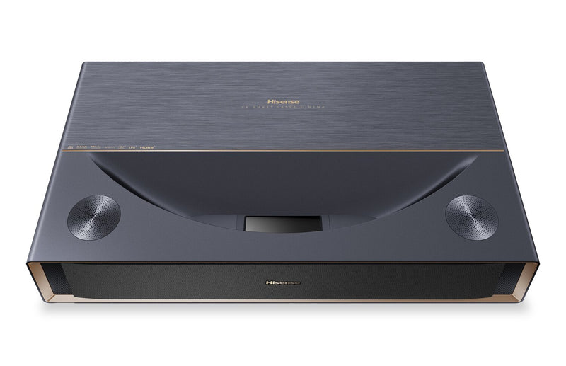 Projecteur laser intelligent HISENSE PT1 à ultra courte portée 4K de 80 po à 150 po avec Google TVMC (PT1)