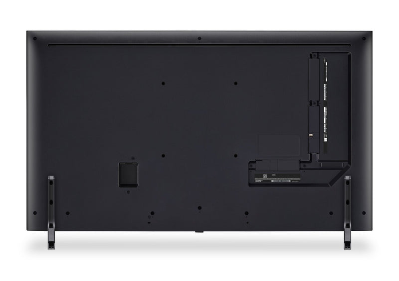 Téléviseur intelligent NanoCell LG 4K de 55 po à 60 Hz avec boîtes quantiques et HDR10 (55QNED80TUC)