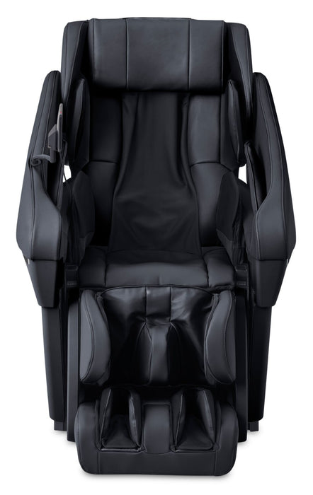 Fauteuil inclinable de massage Real Pro ULTRAMC Prestige de Panasonic de 33,5 po en cuir synthétique de qualité supérieure - noir