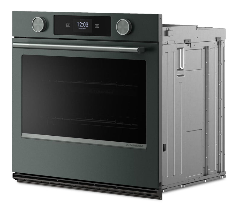 Four mural simple électrique intelligent KitchenAid de 30 po - genièvre - KOES730SJP