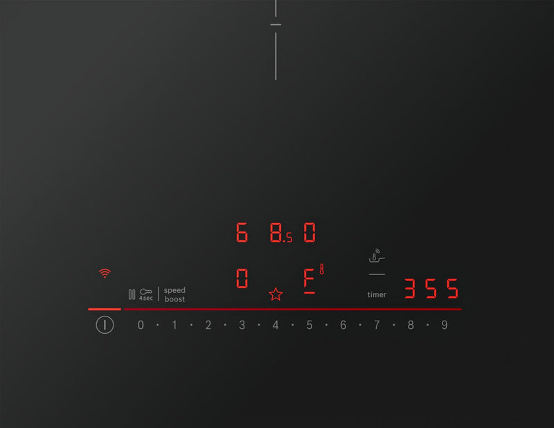 Surface de cuisson à induction Bosch de série 800 de 36 po à 5 brûleurs - NIT8661UC 