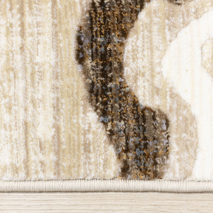 Carpette Janey multicolore - 7 pi 10 po x 10 pi 2 po