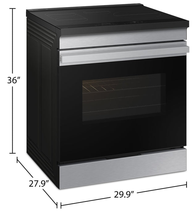 Cuisinière à induction encastrée Samsung de 6,3 pi³ avec friture à air - acier inoxydable - NSI6DG9300SRAC