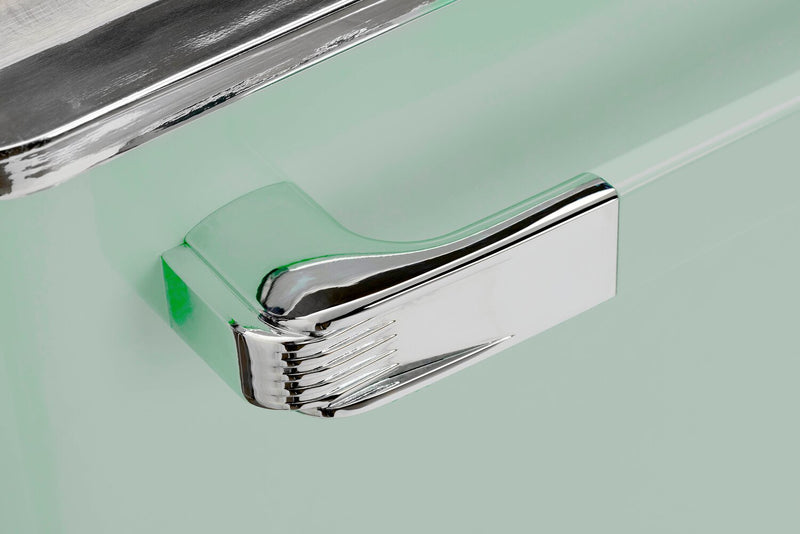 Lave-vaisselle Classic Rétro par Unique de 24 po et de 45 dBA avec commandes sur le dessus - vert menthe estival - UGP-24CR DW LG