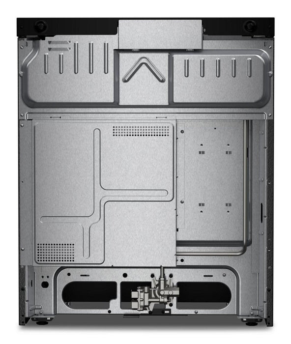 Cuisinière à gaz Whirlpool de 5 pi³ et de 30 po avec cuisson à air - noire - WSGS5030SB