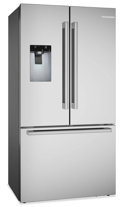 Réfrigérateur Bosch de 21,6 pi³ à portes françaises à congélateur inférieur - Acier inoxydable - B36CD52SNS