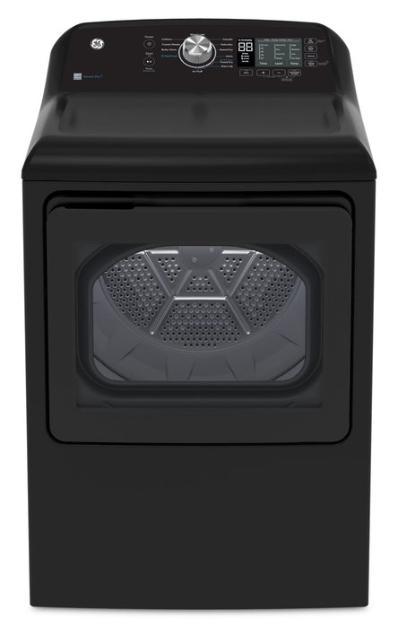Laveuse à chargement par le haut de 5,3 pi3 et sécheuse électrique de 7,4 pi3 de GE - Gris diamant