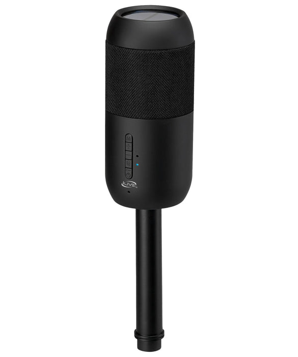 Haut-parleurs iLive pour l’extérieur avec Bluetooth et piquets de jardin amovibles - ensemble de 2