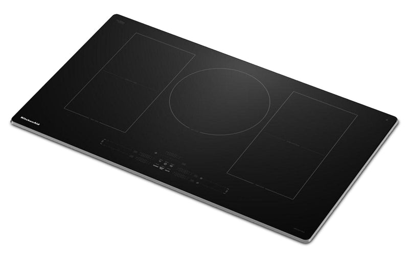 Surface de cuisson à induction KitchenAid de 36 po à 5 éléments - acier inoxydable - KCIT736SSS