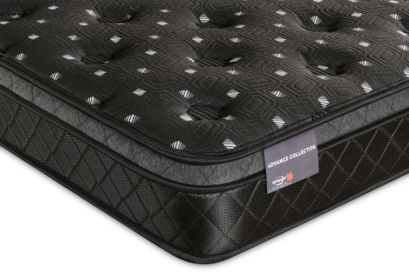 Matelas moyen à Euro-plateau Advance Regatta de Springwall pour lit simple 