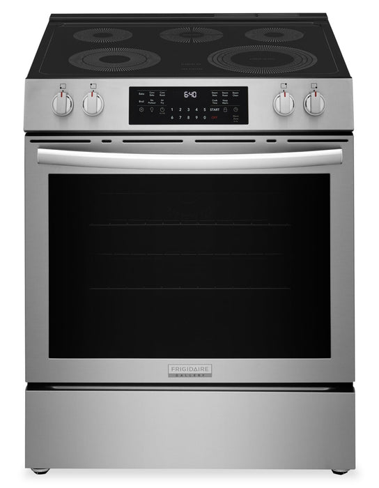 Cuisinière électrique Frigidaire Gallery de 5,3 pi3 avec convection totale - acier inoxydable - GCFE305CBF