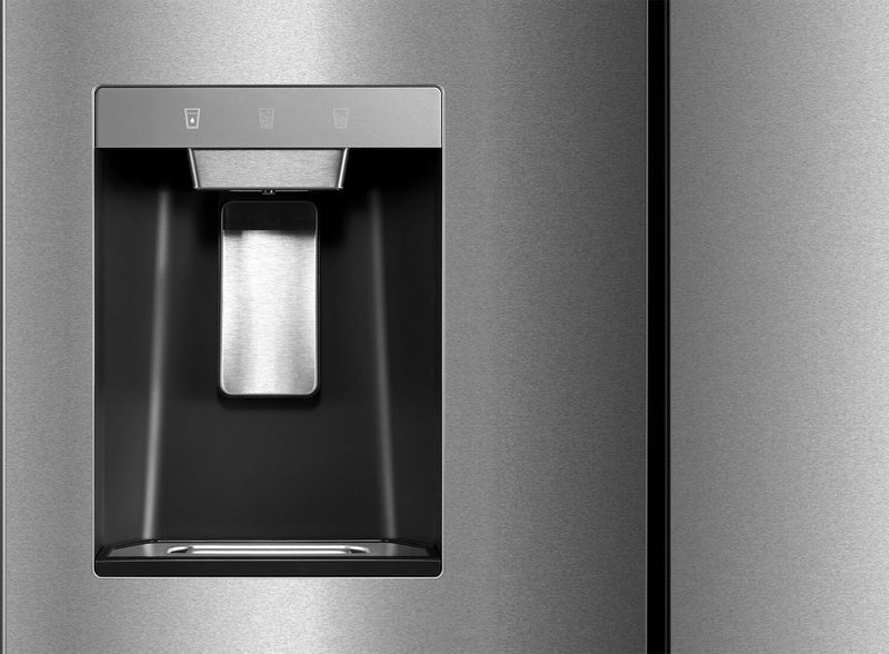 Réfrigérateur intelligent Midea de 36 po et de 29,3 pi³ à portes françaises - acier inoxydable - MRF29D2AST