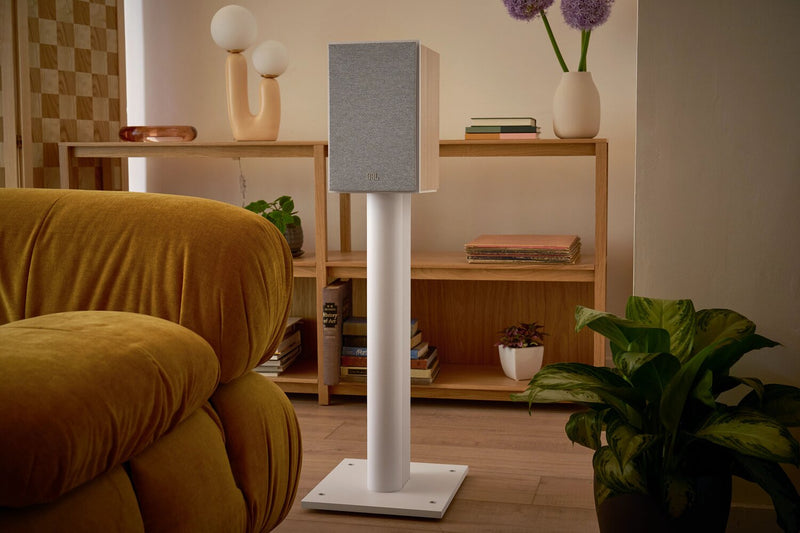 Paire de haut-parleurs d’étagère JBL Stage 250B de 5,25 po avec conception à 2 voies (JBL250BWHT)