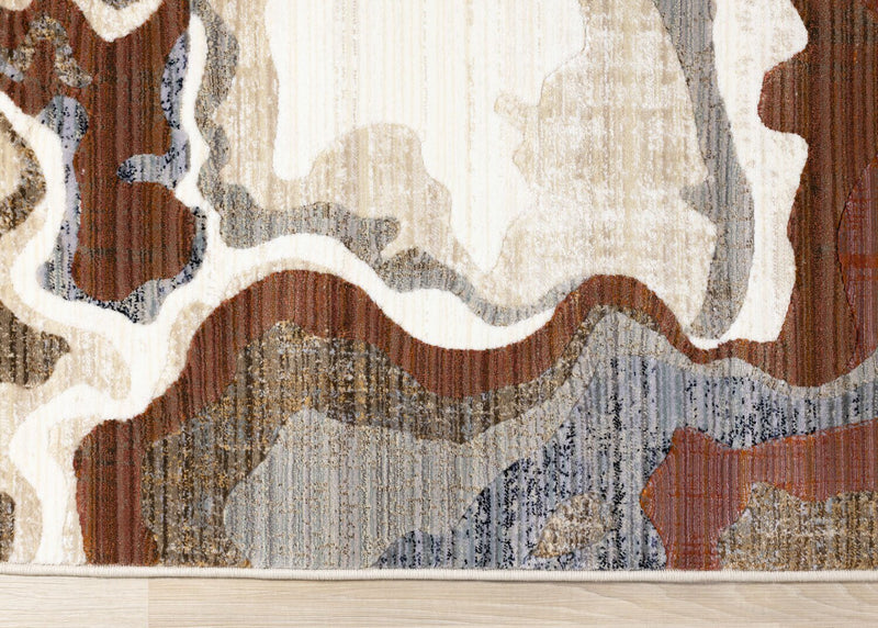 Carpette Janey multicolore - 7 pi 10 po x 10 pi 2 po