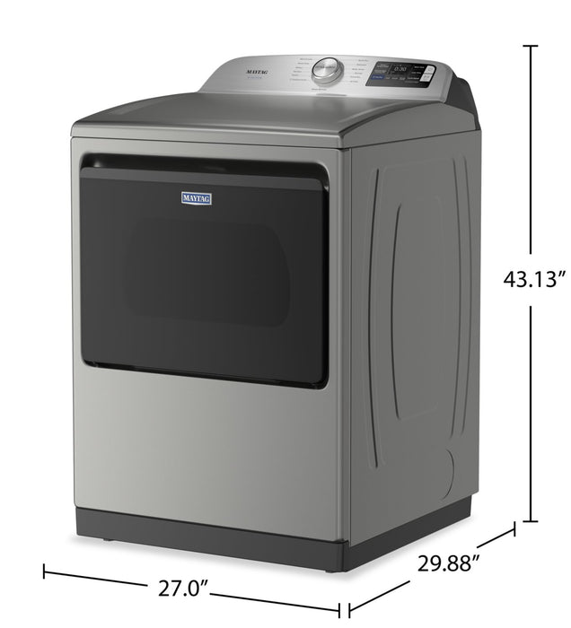 Sécheuse électrique Animal Pet Pro de Maytag de 7,4 pi³ - argenté radieux - YMED7205RR