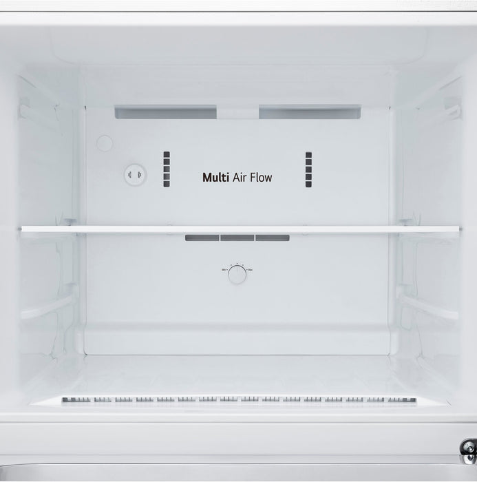 Réfrigérateur LG de 18 pi³ et de 28 po à congélateur supérieur qui convient à une installation dans un garage - blanc - LT18S2100W