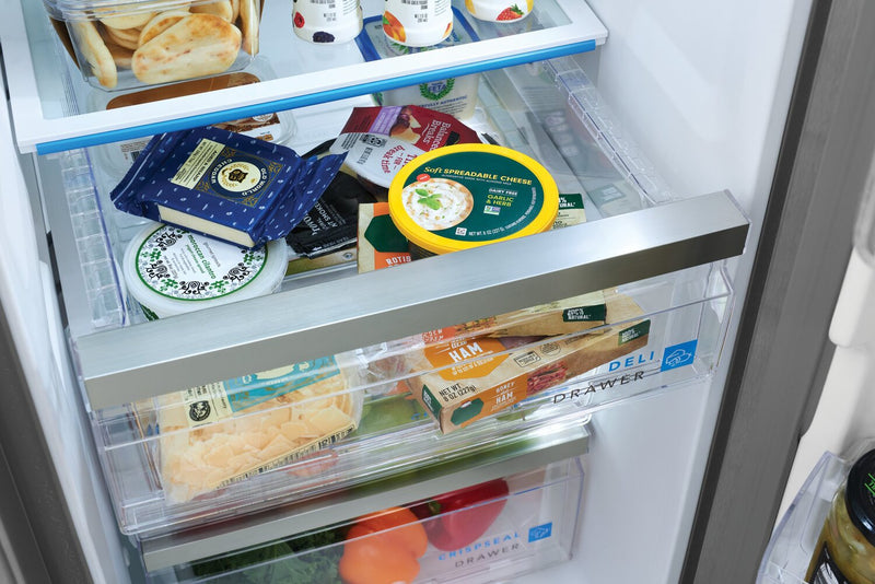 Réfrigérateur Frigidaire Gallery de 26 pi3 et de 36 po à compartiments juxtaposés - acier inoxydable - GRSN2620AF