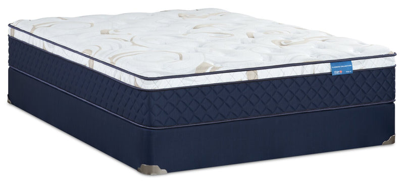 Ensemble matelas moyen à Euro-plateau Pisa IV de Springwall pour lit simple 