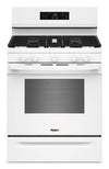 Cuisinière à gaz Whirlpool de 5,0 pi³ et de 30 po avec cuisson à air - blanche - WFGS4530SW 