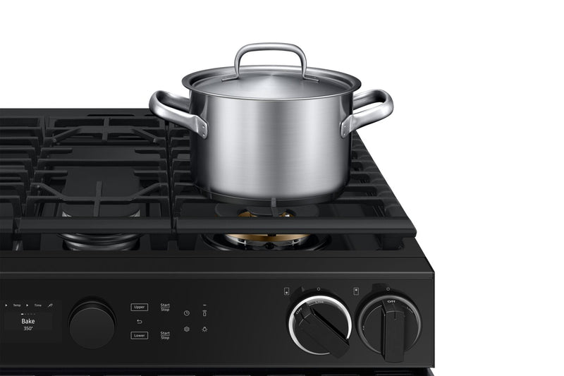 Cuisinière à gaz encastrée Samsung de 6,3 pi³ avec fonction Flex DuoMC - acier inoxydable - NSY6DG8550SRAC