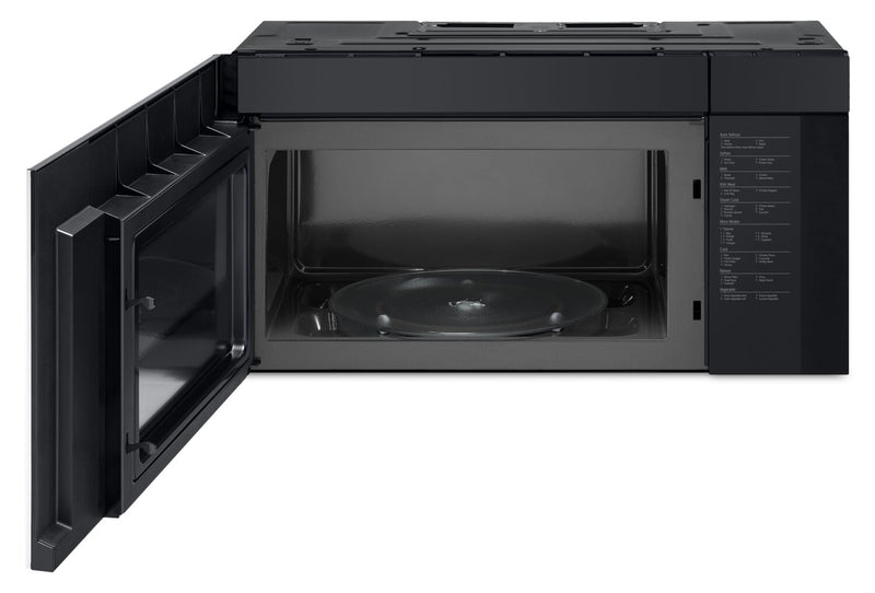 Four à micro-ondes à hotte intégrée intelligent LG de 2 pi3 avec intérieur muni du revêtement EasyCleanMC - essence blanche - MVES2033N